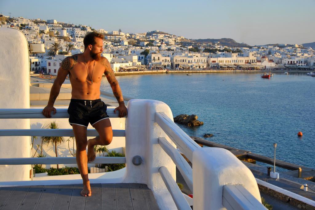 شقة ريفا سويتس Mykonos Town المظهر الخارجي الصورة